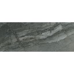 Tubądzin Modern Basalt black płytka ścienna 29,8x74,8 cm