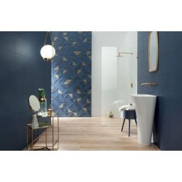 Tubądzin Reflection Navy 2 dekor ścienny 14,8x14,8 cm