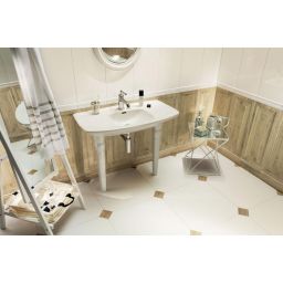 Tubądzin Essent white płytka ścienna 29,8x74,8 cm 