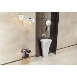 Tubądzin Shine Concrete płytka ścienna 29,8x59,8 cm 