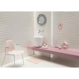 Tubądzin Unit Plus white płytka ścienna 89,8x32,8 cm 