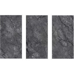 Ceramstic Expresivo płytka ścienno-podłogowa 160x80 cm czarna