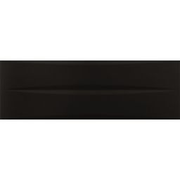 Euroceramic Luminer płytka ścienna 85x28 cm STR czarny połysk