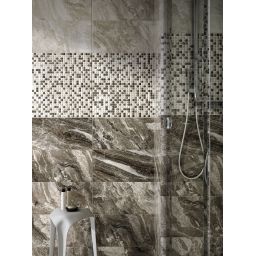 Euroceramic Danae Marron płytka ścienna 50x25 cm