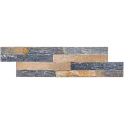 Iryda Slate Grey Mix Yellow płytka elewacyjna 10x35 cm