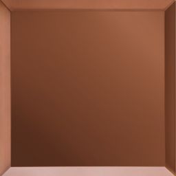 Iryda Square Mirror Copper mozaika ścienna 15x15 cm