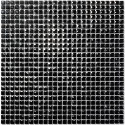 Iryda Diamond Black mozaika ścienna 30x30 cm czarny połysk