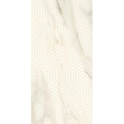 Paradyż Daybreak Bianco Inserto płytka ścienna 29,8x59,8 cm kremowy połysk