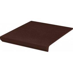 Paradyż Natural Brown stopnica 30x33 cm prosta brązowa