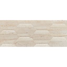 Tubądzin Tissue Ivory Str płytka ścienna 74,8x29,8 cm