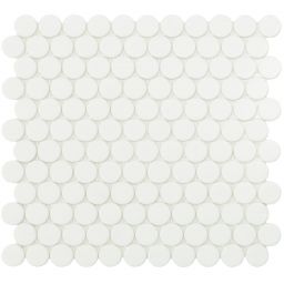 Vidrepur Mozaika Circle White MT 6106 mozaika ścienna 31,5x31,5 cm