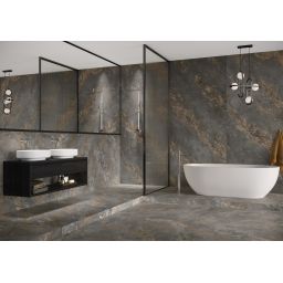 Cerrad Auric płytka ścienno-podłogowa 119,7x59,7 cm brązowa-szara