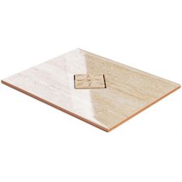 Iryda Smart dekor płytka ścienna 20x25 cm beżowy połysk