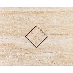 Iryda Smart dekor płytka ścienna 20x25 cm beżowy połysk