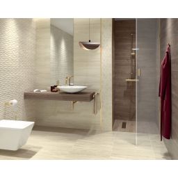 Paradyż Silence Beige mozaika ścienna 20,6x23,7 cm beżowy mat