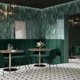 Paradyż Monpelli Emerald płytka ścienna 29,8x6,5 cm zielona