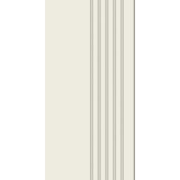 Tubądzin Cielo e Terra Bianco stopnica 59,8x29,6 cm