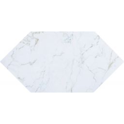 Tubądzin Rochelle płytka ścienna 22,5x14,8 cm biała