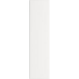 Tubądzin Masovia płytka ścienna 29,8x7,8 cm biały mat