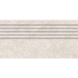 Tubądzin Aulla stopnica 29,8x59,8 cm szara