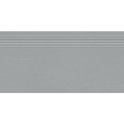 Tubądzin Industrio stopnica 59,8x29,8 cm szara