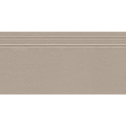 Tubądzin Industrio stopnica 59,8x29,6 cm beżowa