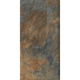Paradyż Ardis Rust stopnica 60x30 cm brązowa