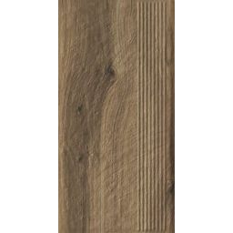 Paradyż Carrizo Wood stopnica 60x30 cm brązowy