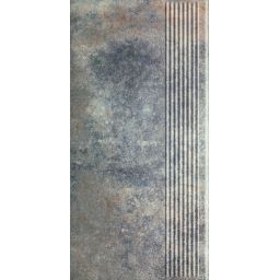 Paradyż Viano stopnica 60x30 cm szara
