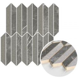 Paradyż Noisy płytka ścienna 29,8x27,4 cm szara