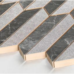 Paradyż Noisy płytka ścienna 29,8x27,4 cm szara