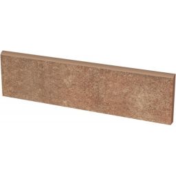 Paradyż Scandiano cokół podłogowy 30x8,1 cm czerwona