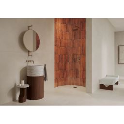 Paradyż Monpelli płytka ścienna 29,8x6,5 cm brązowa