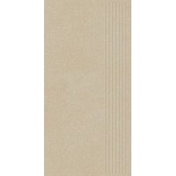 Paradyż Archicross Base Beige stopnica prasowana 59,8x29,8 cm beżowa