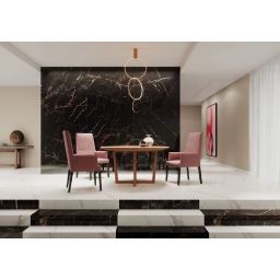 Paradyż Impulsive płytka ścienno-podłogowa 59,8x59,8 cm czarna