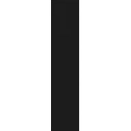 Paradyż Duo Tonne Black płytka ścienna 29,8x6,5 cm czarna