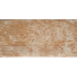 Paradyż Ilario Ochra stopnica 60x30 cm brązowa