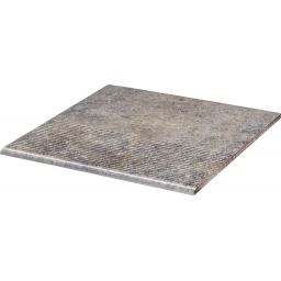 Paradyż Viano Grys stopnica 30x30 cm szara