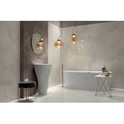 Tubądzin Harmonic White płytka ścienno-podłogowa 119,8x59,8 cm biała