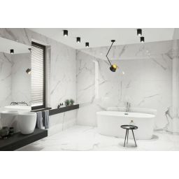 Tubądzin Pietrasanta płytka podłogowa 119,8x59,8 cm biała