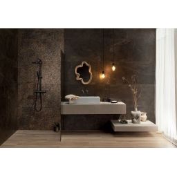 Tubądzin Grand Cave Brown płytka podłogowa 79,8x79,8 cm brązowa