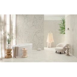 Tubądzin Teri Ivory płytka ścienno-podłogowa 119,8x59,8 cm beżowa