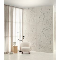 Tubądzin Teri Ivory płytka ścienno-podłogowa 119,8x59,8 cm beżowa