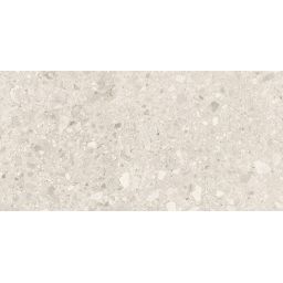 Opoczno Terrazzo Stone płytka ścienno-podłogowa 119,8x59,8 cm biała