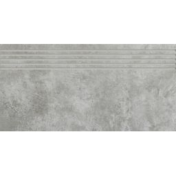 Paradyż Scratch Grys stopnica prosta 59,8x29,8 cm