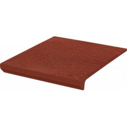 Paradyż Natural Rosa stopnica 33x30 cm czerwona