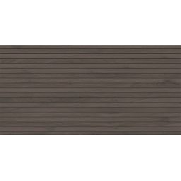 Tubądzin Echo Lamella Brown płytka ścienno-podłogowa 119,8x59,8 cm brązowa