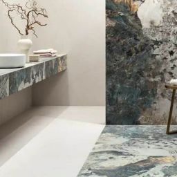 Tubądzin Impress płytka podłogowa 119,8x119,8 cm mix kolorów