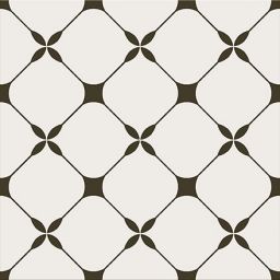 Cersanit Lovely Patchwork Sentima płytka ścienno-podłogowa 29,8x29,8 cm biała