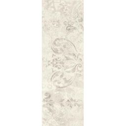 Paradyż Silence Silver Dekor płytka ścienna 25x75 cm